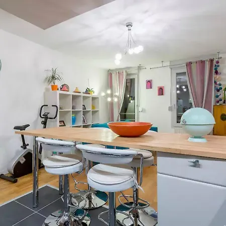 Ferienwohnung Appt T3, 55M2 Proche Parc Tete D'Or Et Quais Du Rhone Caluire-et-Cuire Exterior foto